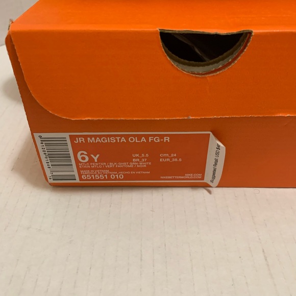 Nike Magista Ola FG-R Soccer Cleats 6Y Metallic Pewter - Picture 3 of 12